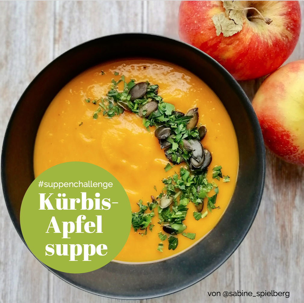 Kürbis-Apfel-Suppe